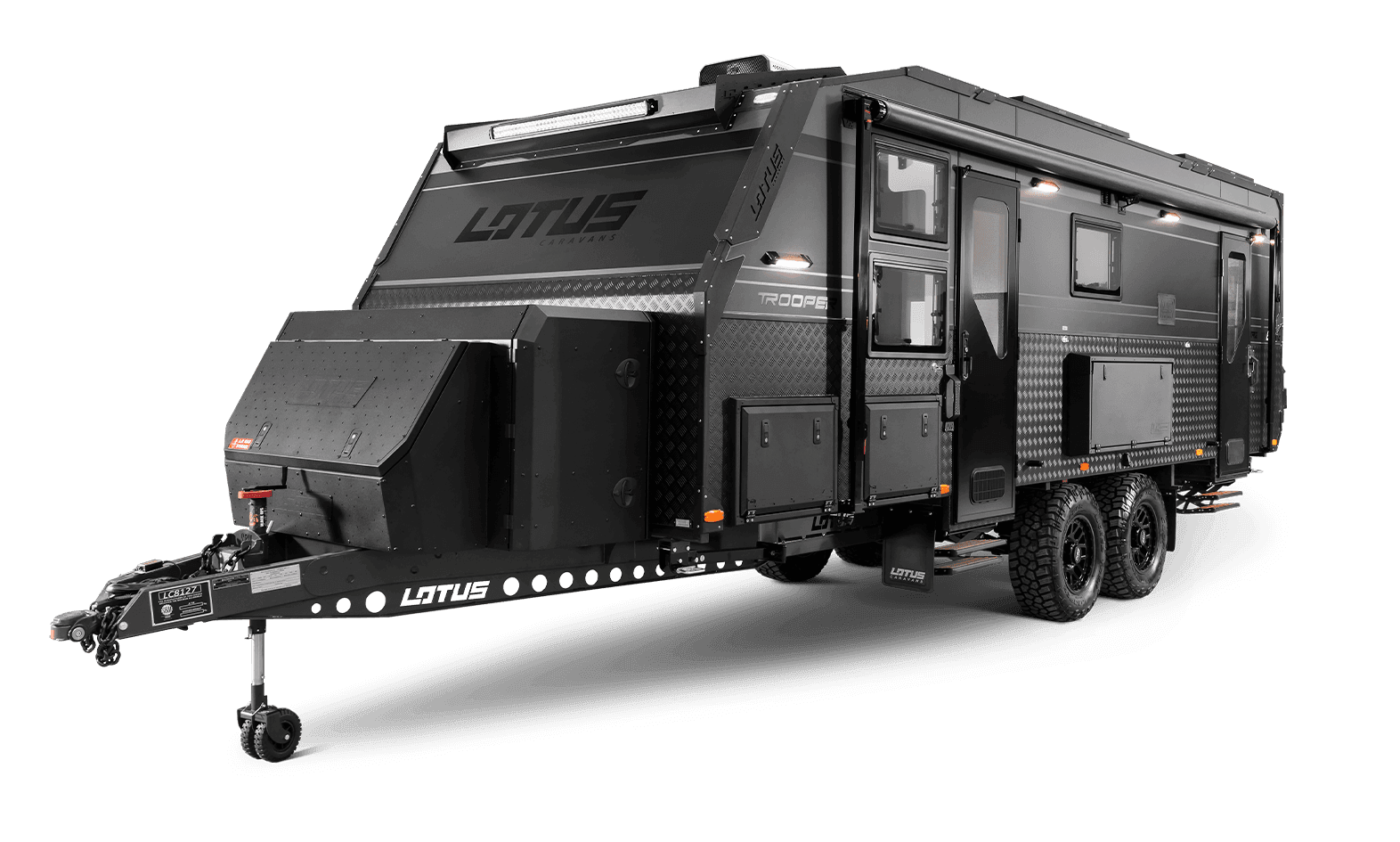 Lotus Trooper 2026 off-road caravan — Australia's best-selling off-road caravan