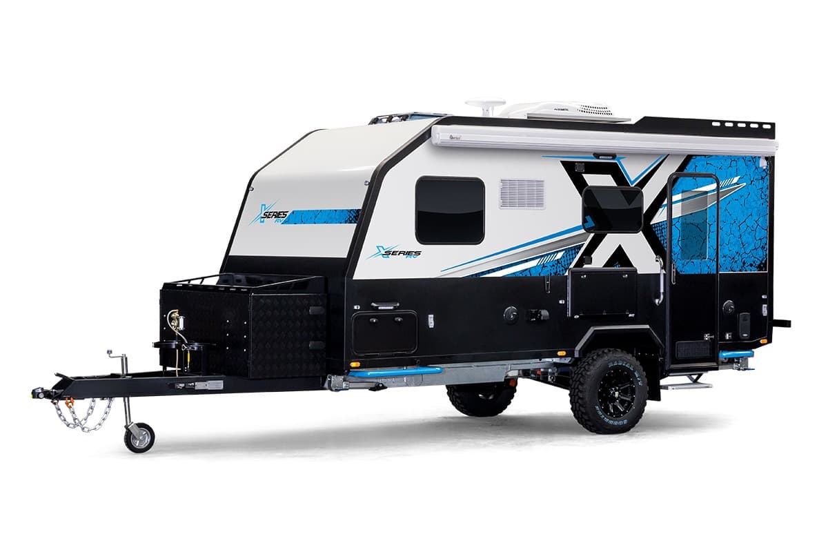 Austrack Campers X-Series Warrior Offroad Hybrid Caravan