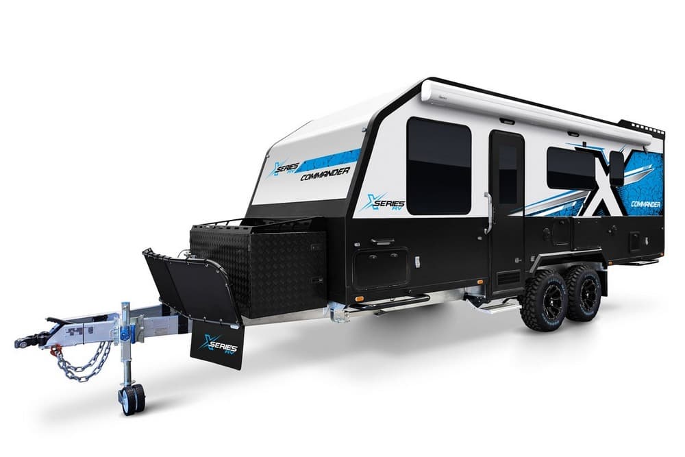 Austrack Campers X-Series Commander Offroad Hybrid Caravan